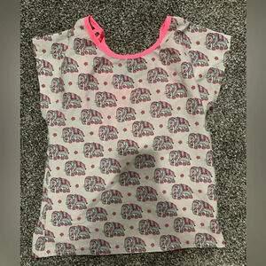 Girls Elephant Shirt, size 14